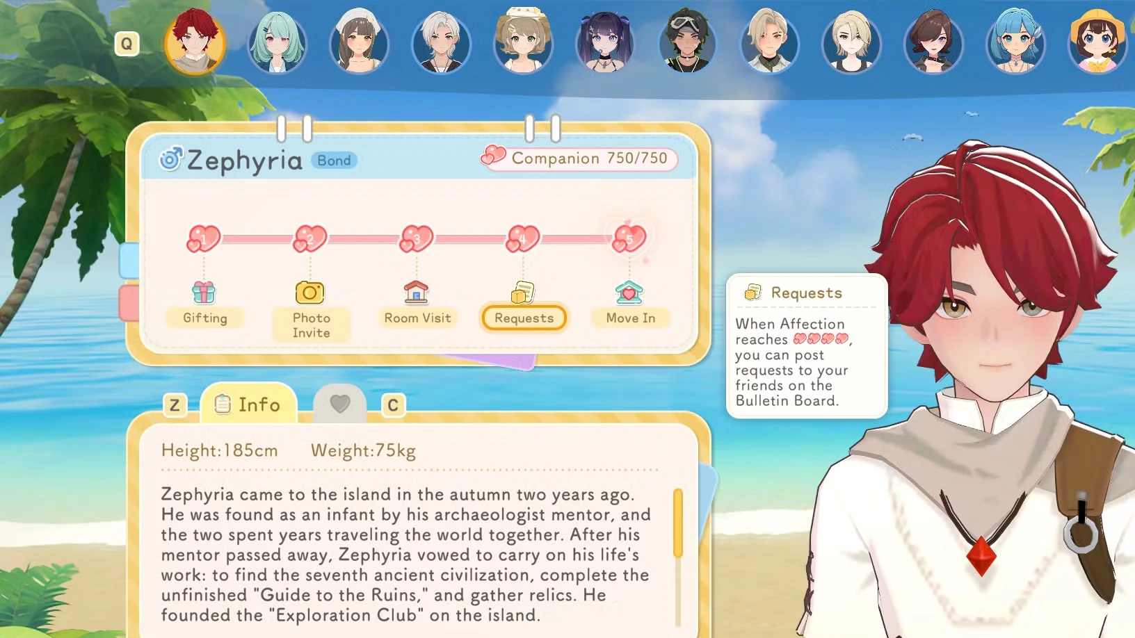 Relationship Guide In Starsand Island