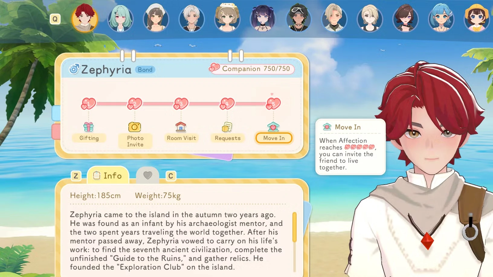 Relationship Guide In Starsand Island