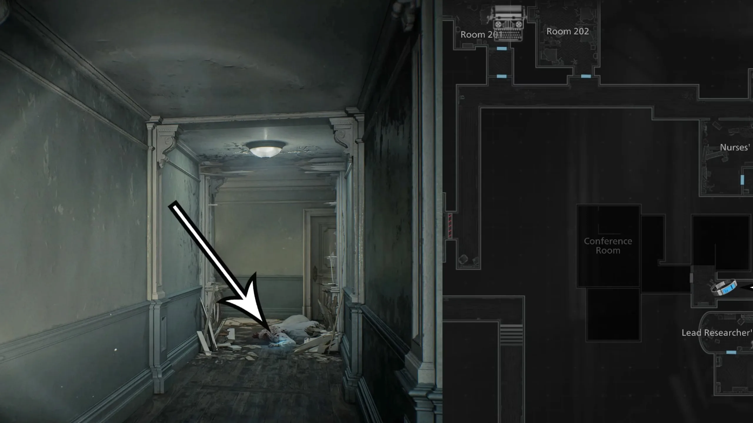 Resident Evil Requiem walkthrough part 4: Chronic Care Center East Wing