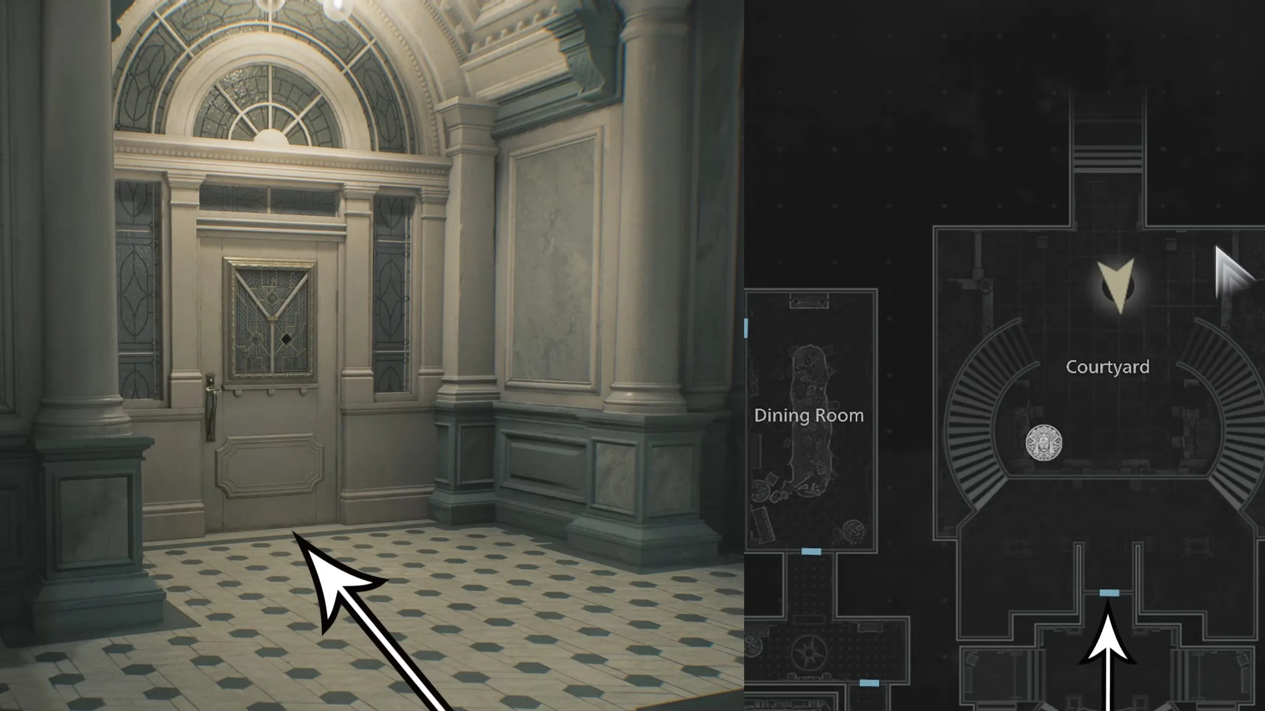 Resident Evil Requiem walkthrough part 7: The Courtyard, Chapel, and Water Treatment Plant
