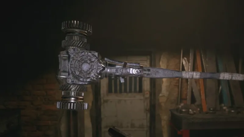 Peças do Martelo de Heisenberg em Resident Evil Village