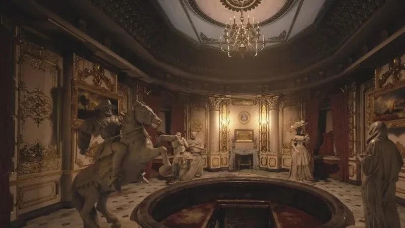 Resident Evil Village: Desvende o Quebra-Cabeça das Estátuas no Salão da Ablução