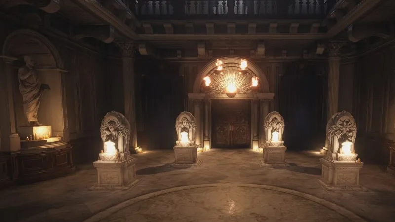 Localização das quatro máscaras angelicais em Resident Evil Village