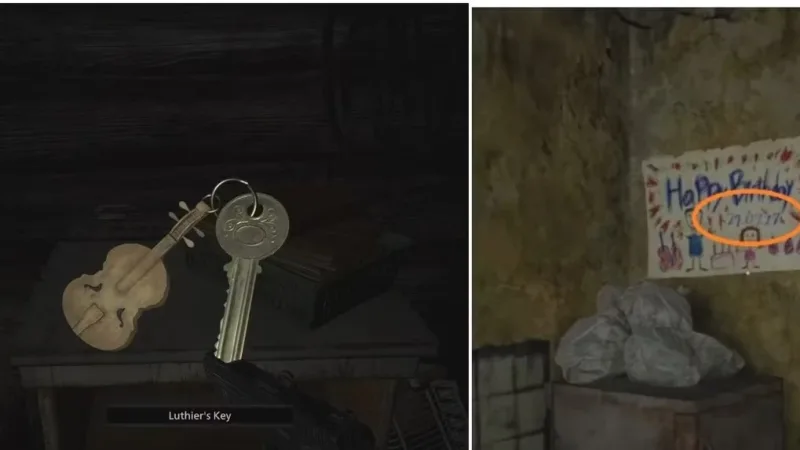 Onde encontrar a Chave do Luthier em Resident Evil Village