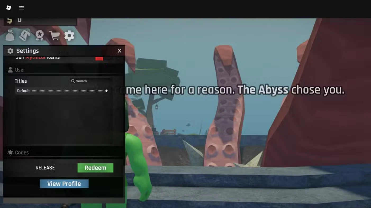 Roblox: Abyss Codes