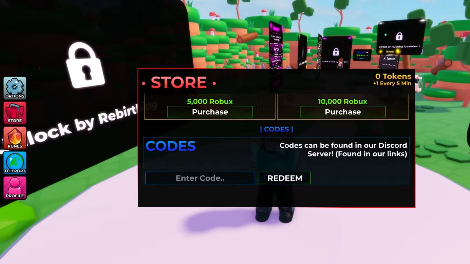 Roblox Ascension Incremental Codes
