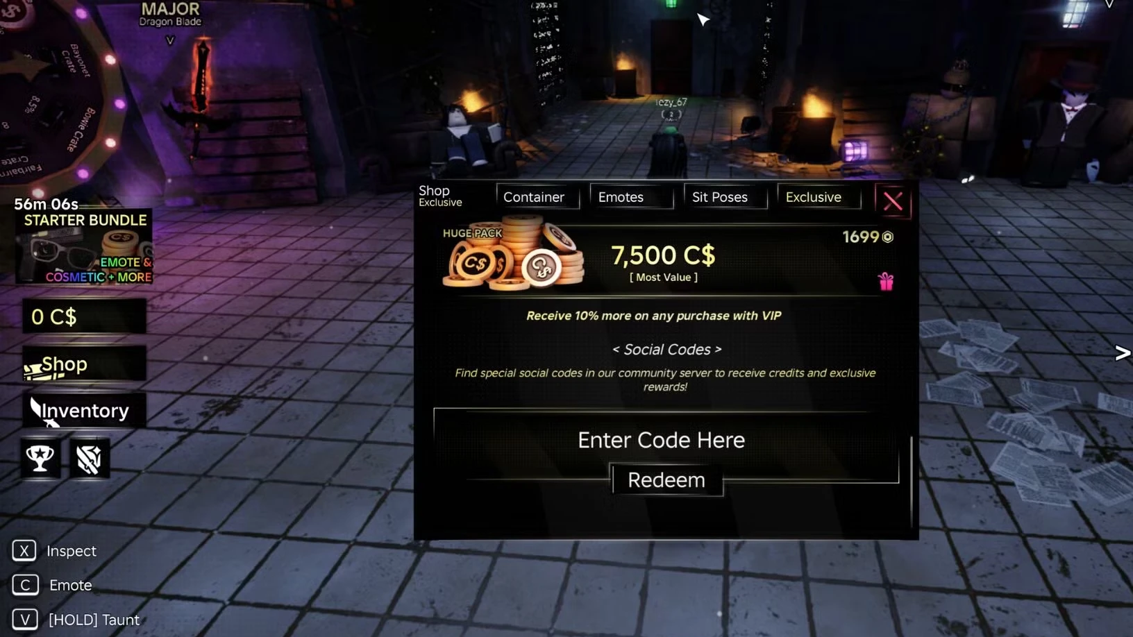 Roblox Betrayed Codes