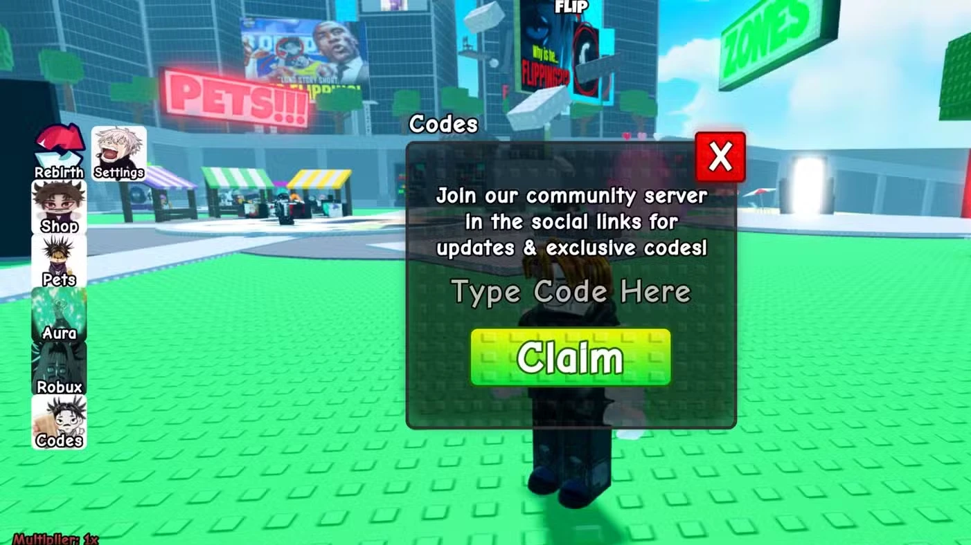 Roblox Choso Flipping Experience Codes