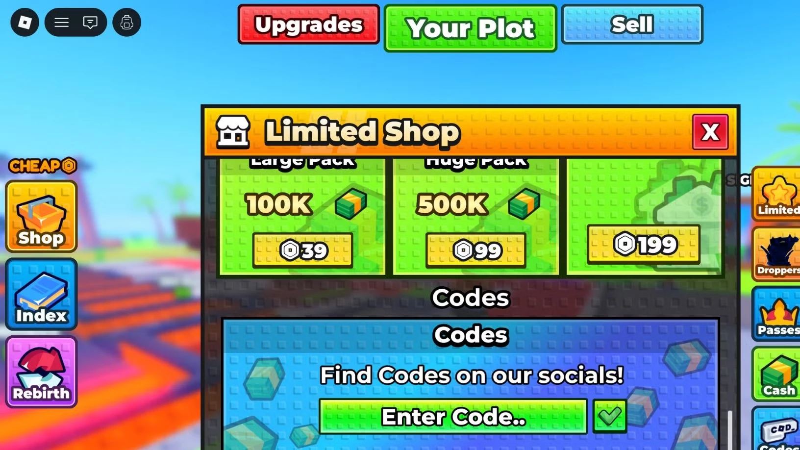 Roblox My Tycoon Farm Codes