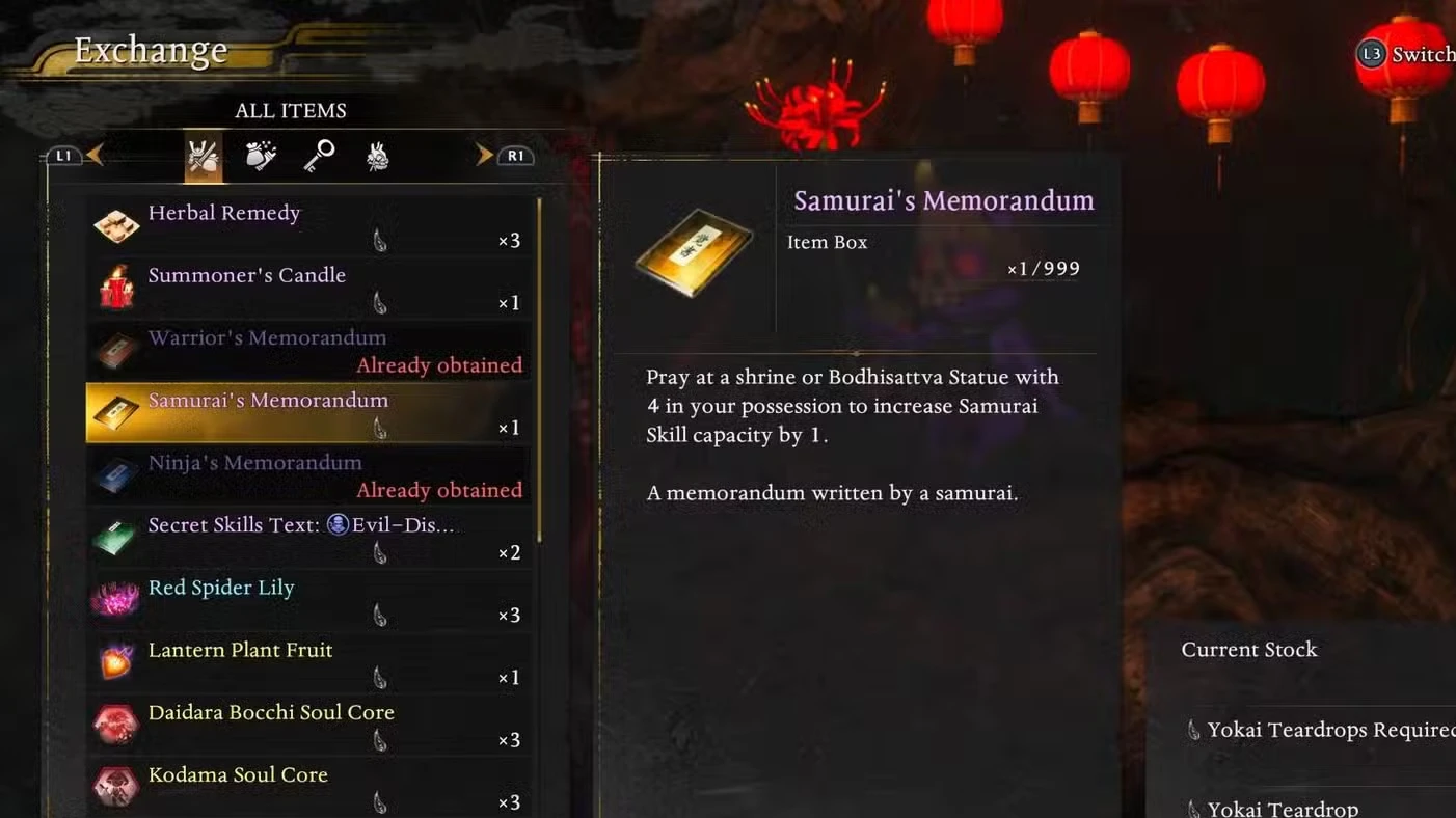 The best Nioh 3 skills for Samurai and Ninja