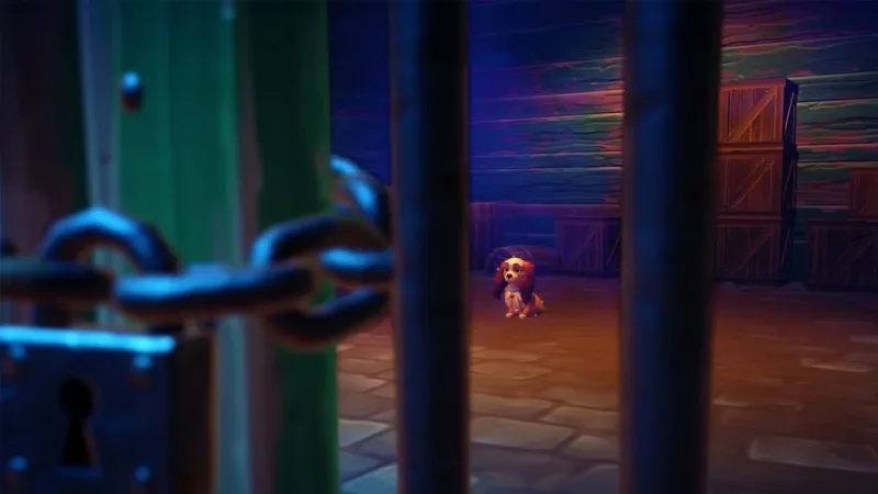A Fuga da Lady:  para Resgatar a Cadelinha em Disney Dreamlight Valley