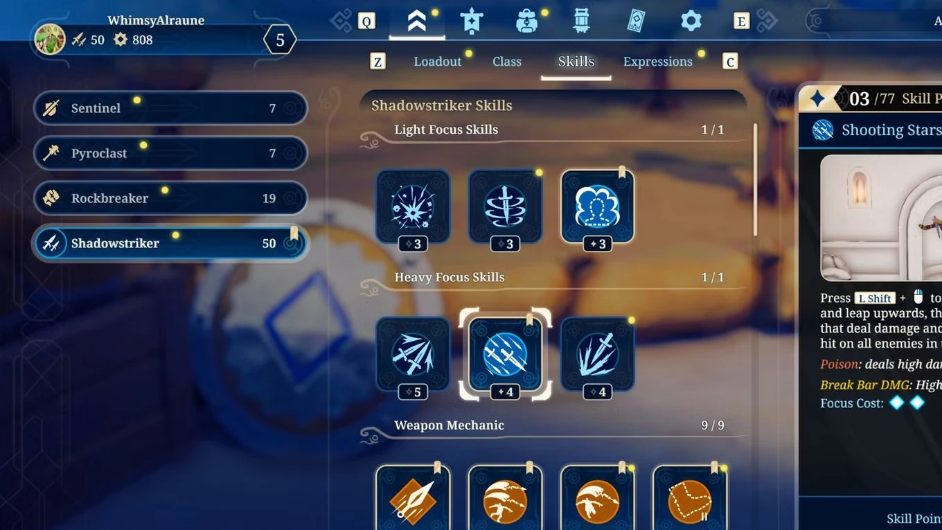 Towerborne Skill Points Guide