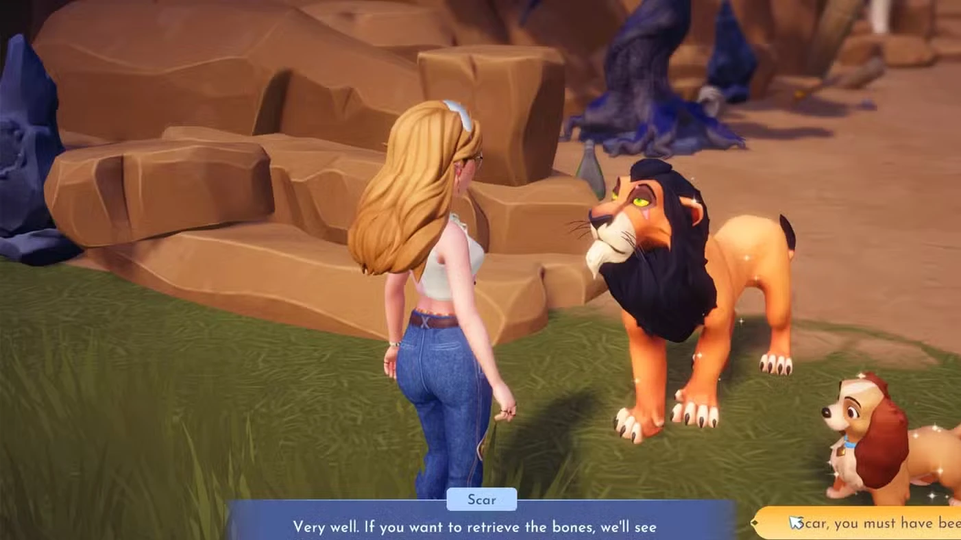 Tramp Bones Location In DDV (Disney Dreamlight Valley)
