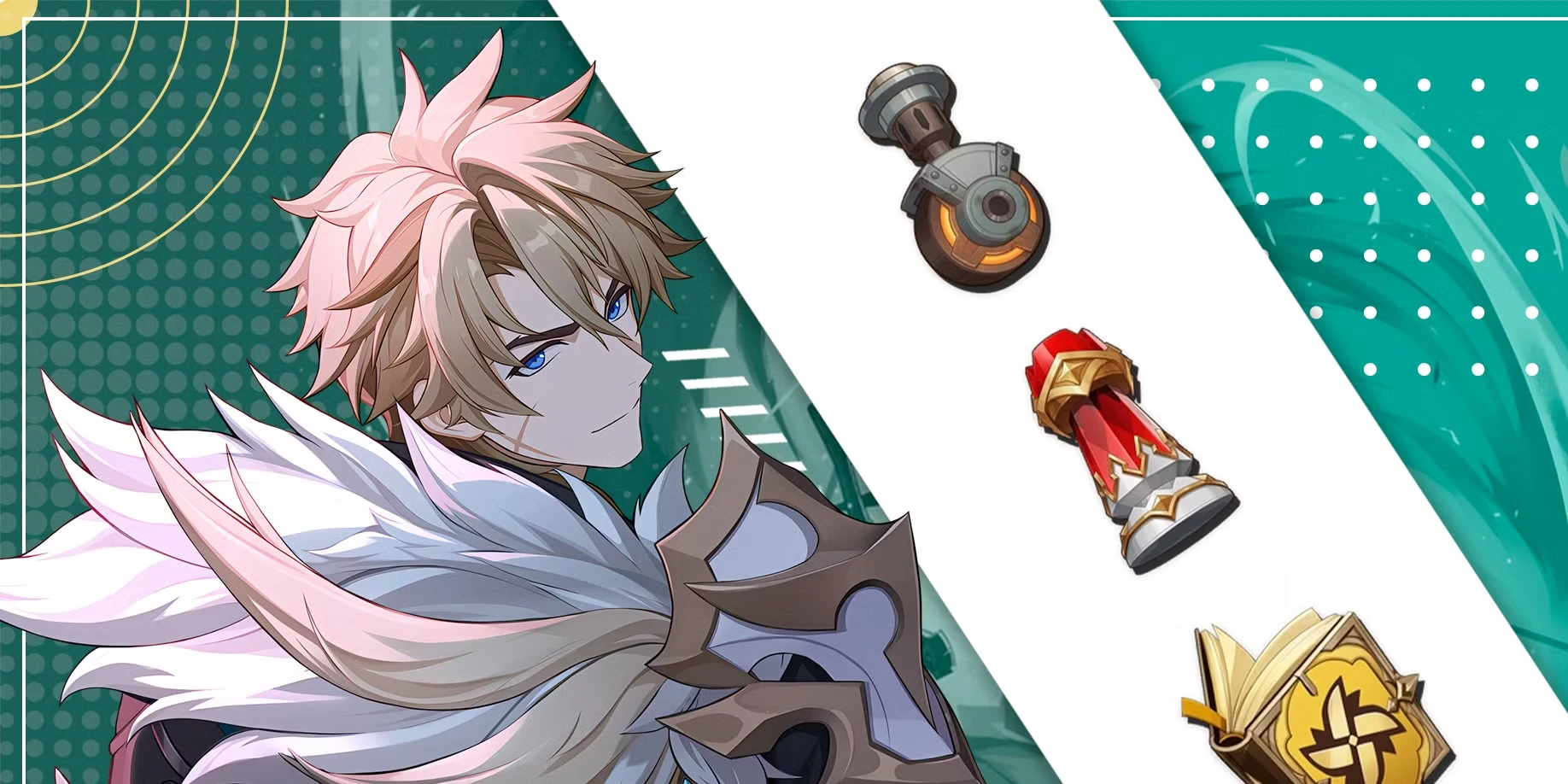 Varka Mats In Genshin Impact (Ascension and Talent)