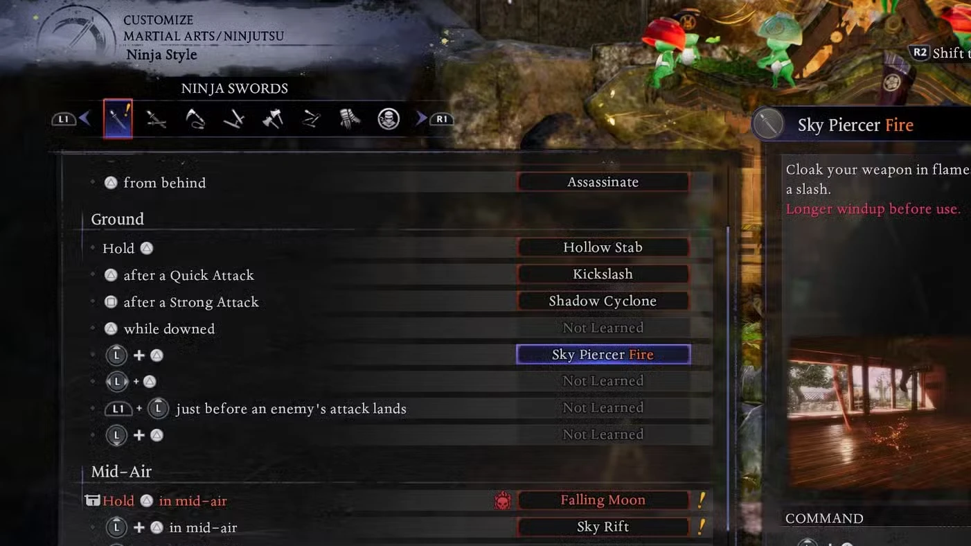 What are Martial Arts in Nioh 3?