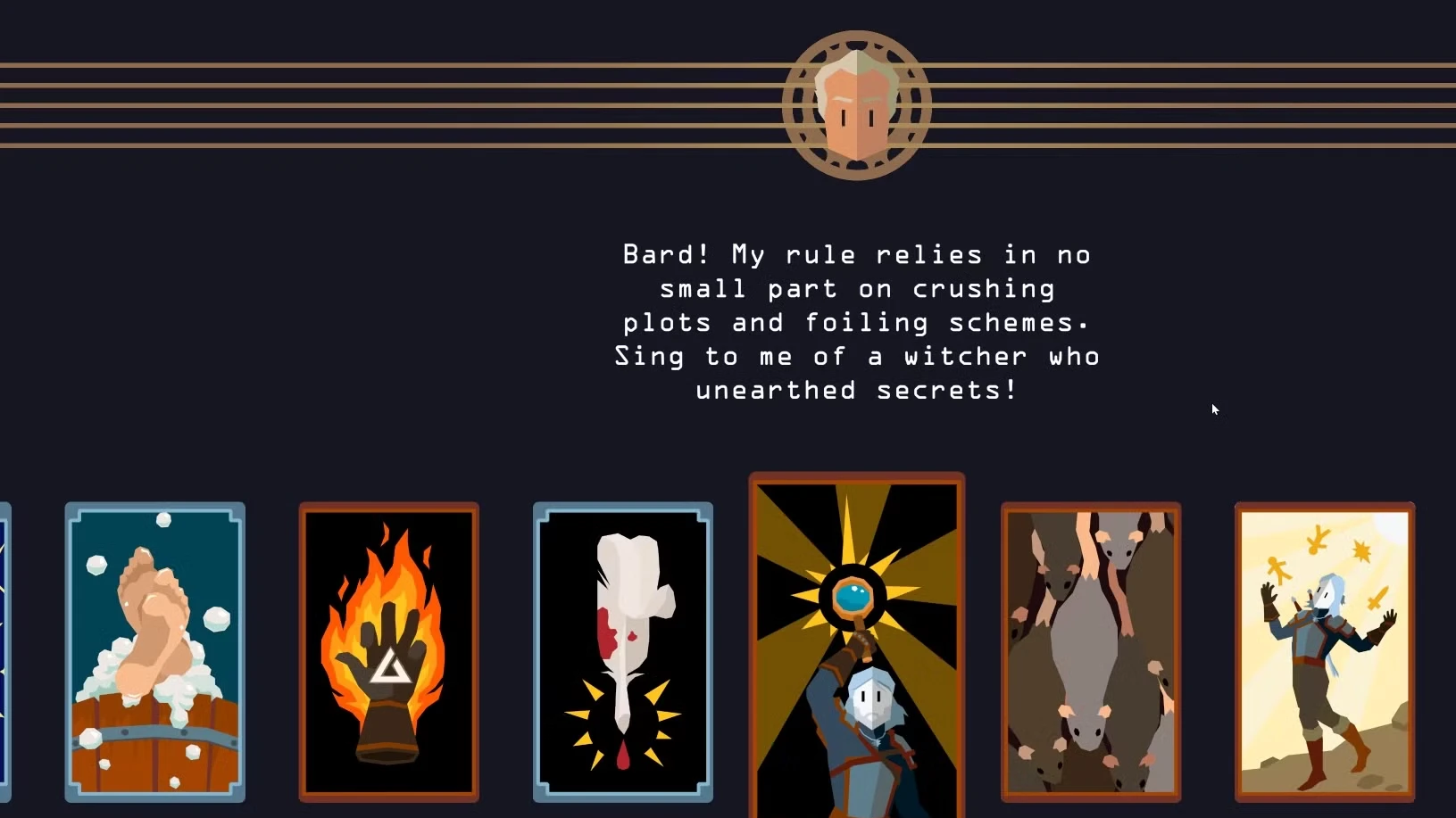 What Tales to Pick for Lord Barkwaf in Reigns: The Witcher