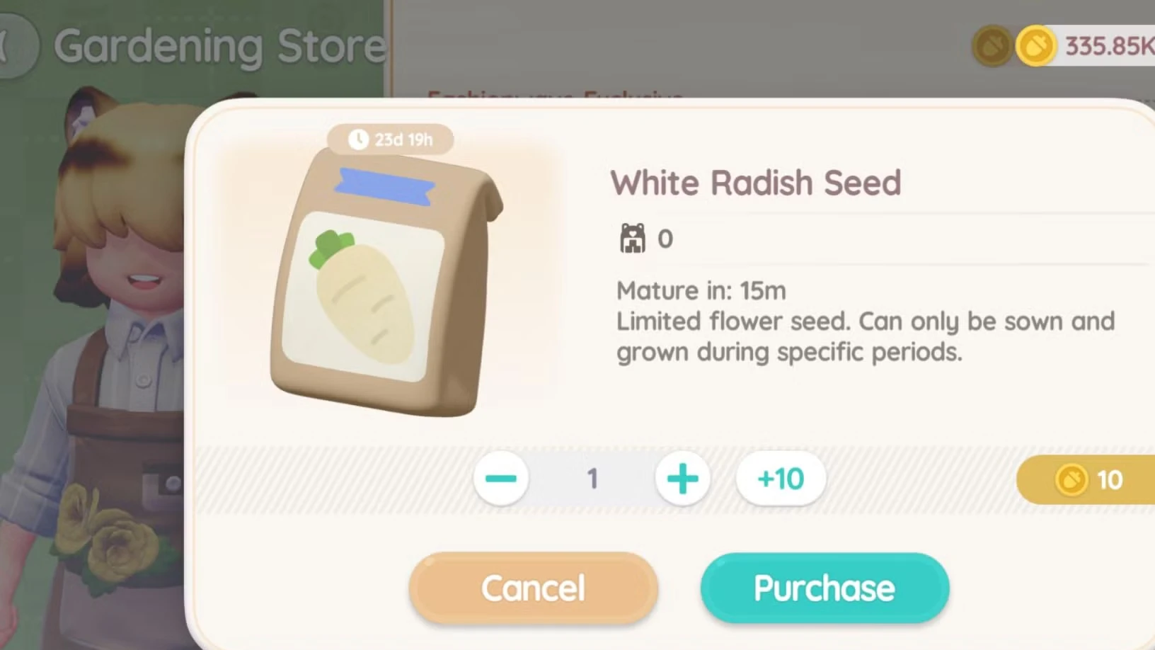 Where to Buy White Radish Seeds in Heartopia