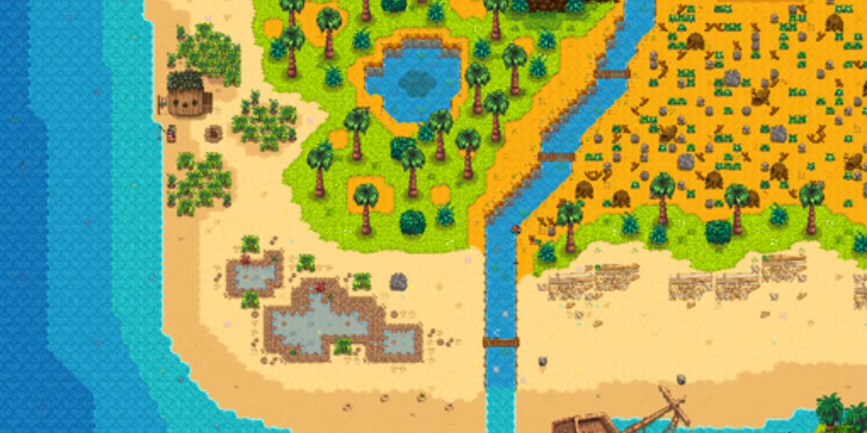Where To Find Every Ginger Island Fossil In Stardew Valley
