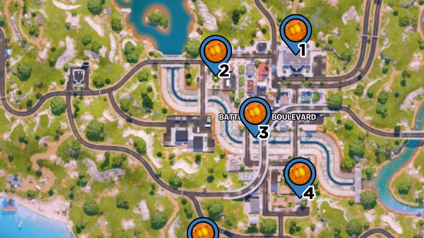 All chaos cube locations in Fortnite Chapter 7 Season 2