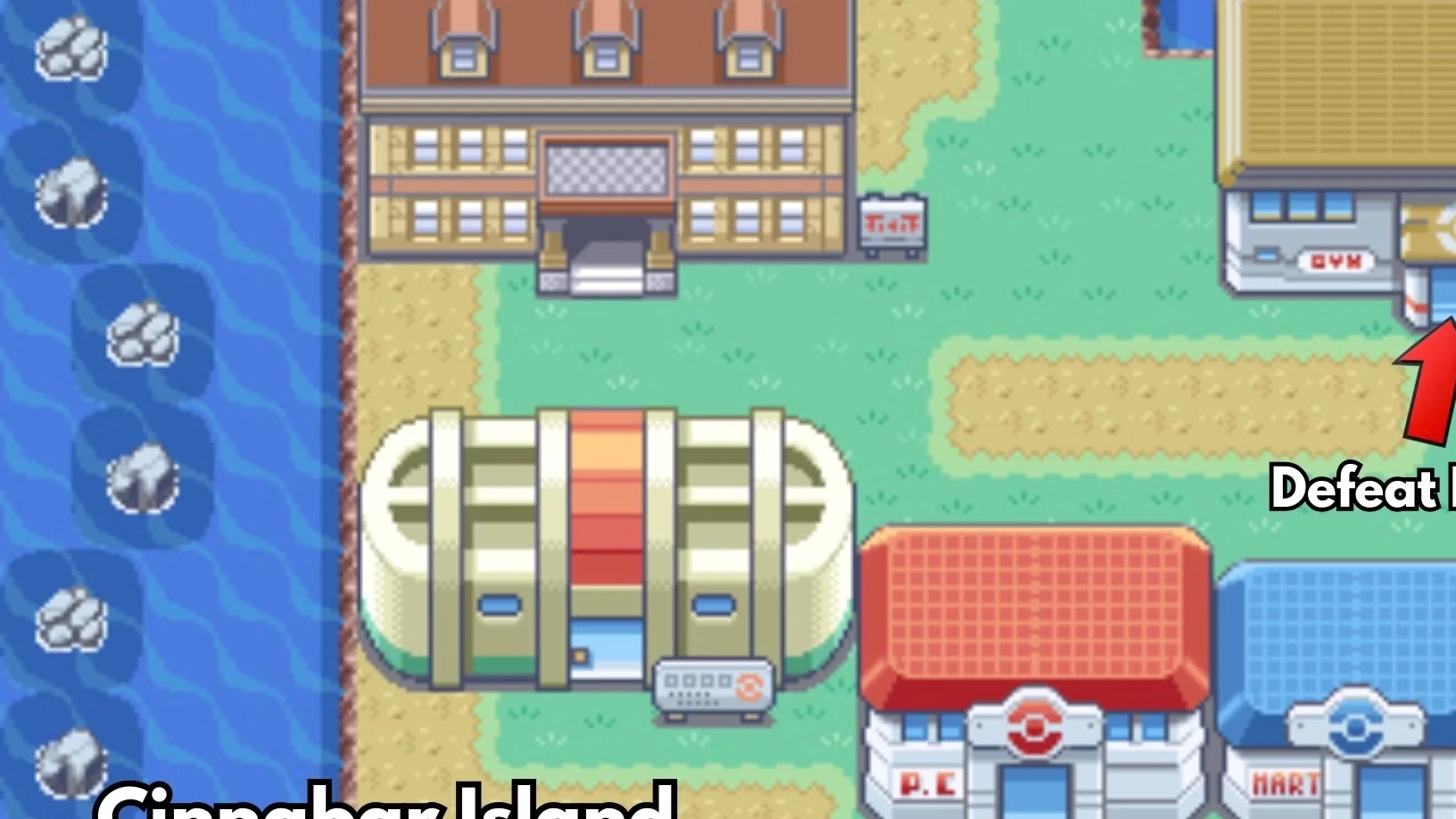 All Cinnabar Gym Quiz Answers in Pokemon FireRed and LeafGreen