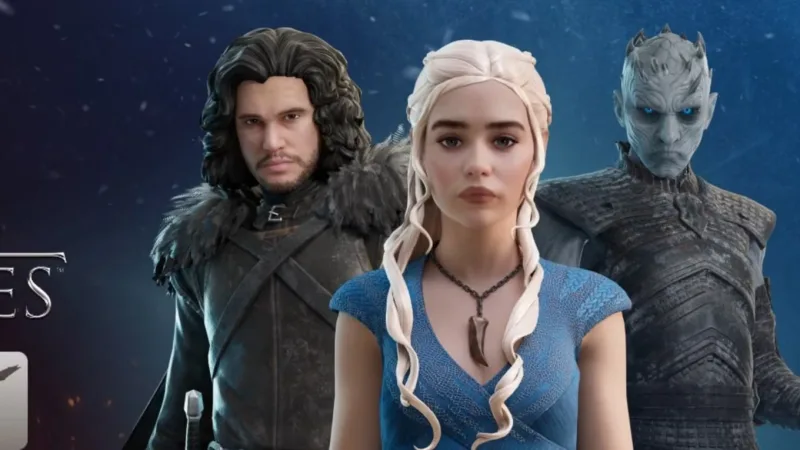 Todas as skins de Game of Thrones que chegaram ao Fortnite