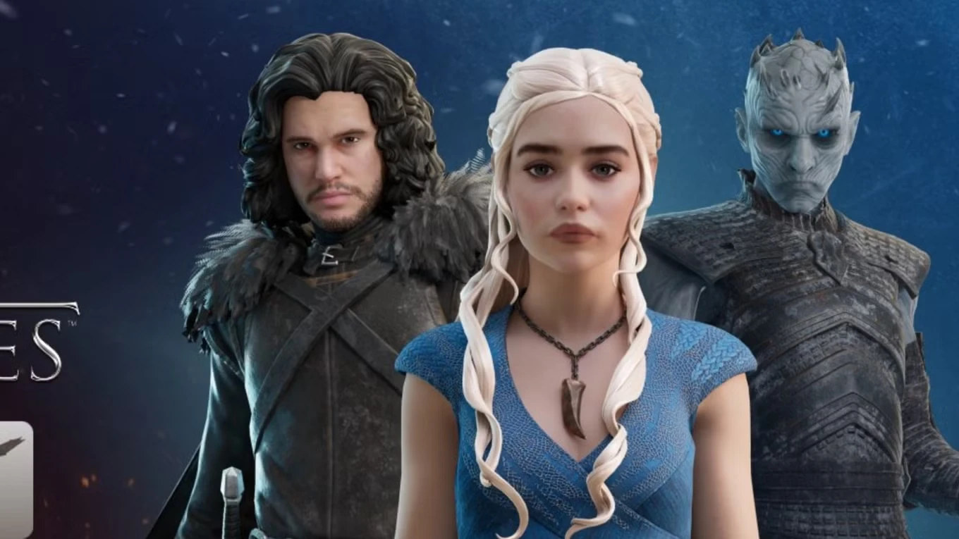 All Game of Thrones x Fortnite Skins Showcase