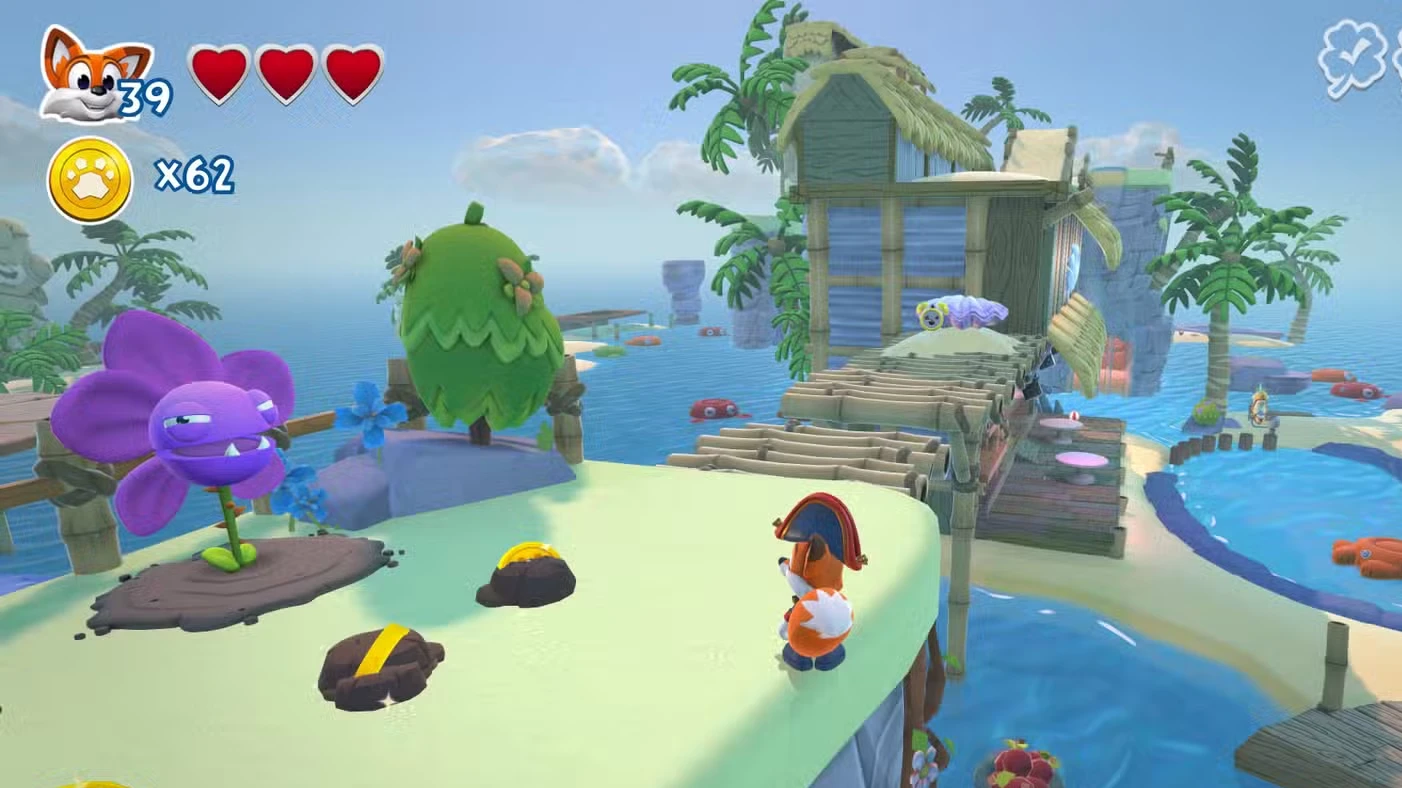 All Gilly Island's Letters & Hidden Page in New Super Lucky's Tale