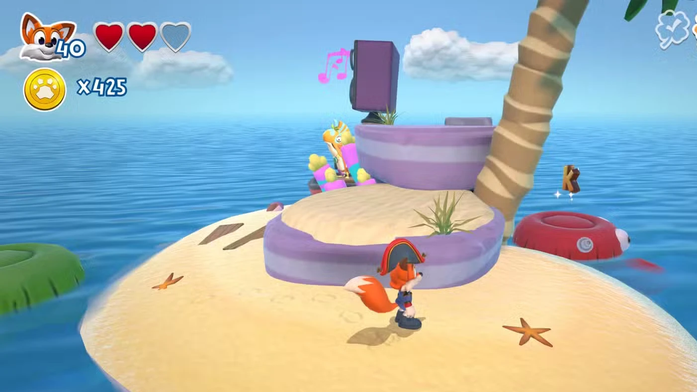 All Gilly Island's Letters & Hidden Page in New Super Lucky's Tale
