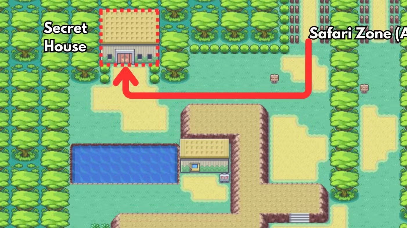 All HM Locations in Pokemon FireRed and LeafGreen