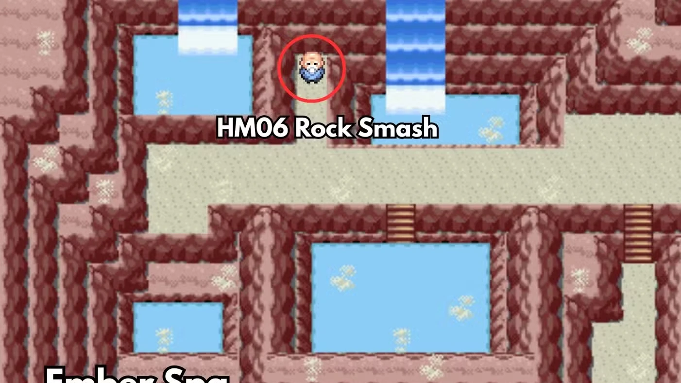 All HM Locations in Pokemon FireRed and LeafGreen