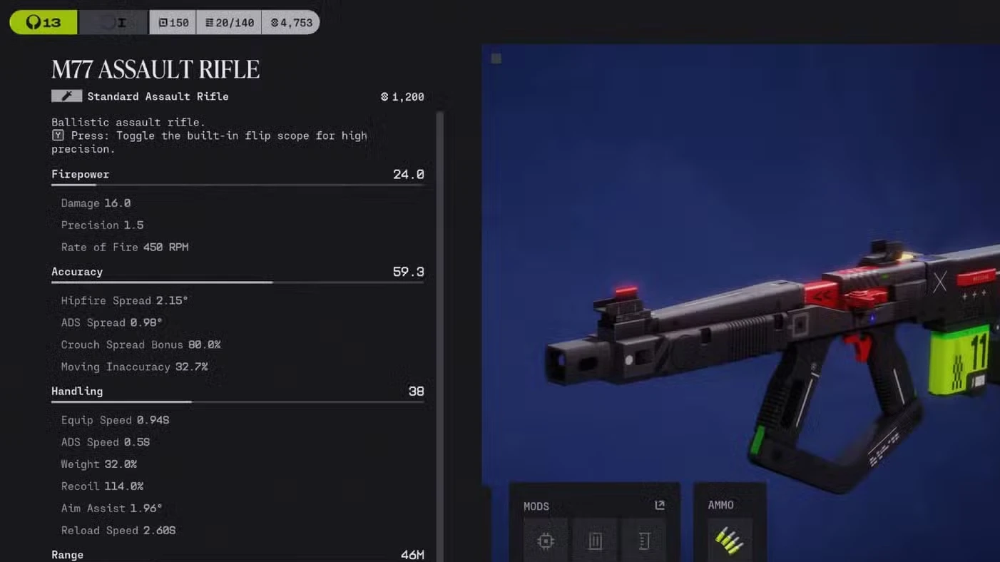 All Marathon weapons in the Server Slam