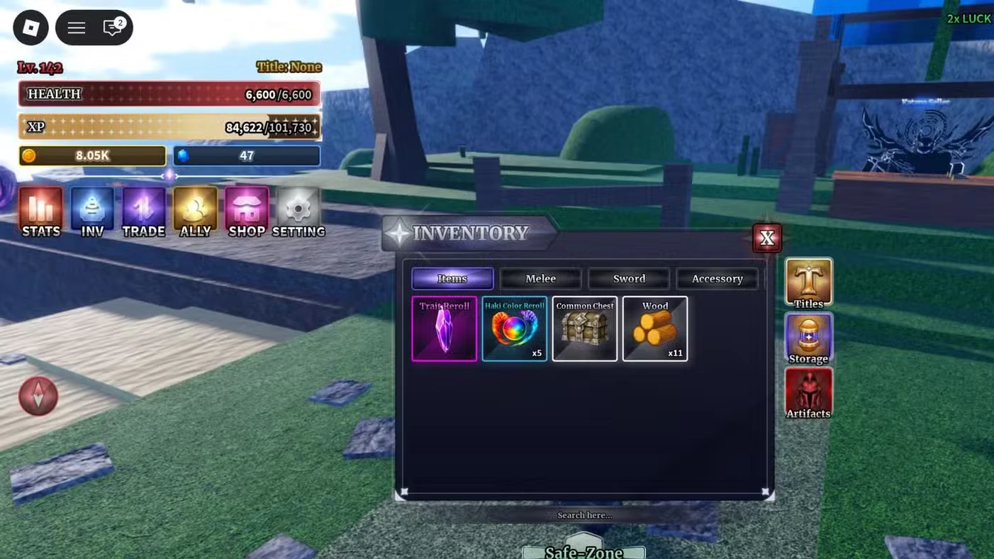 All Sailor Piece Titles & How to Get Them