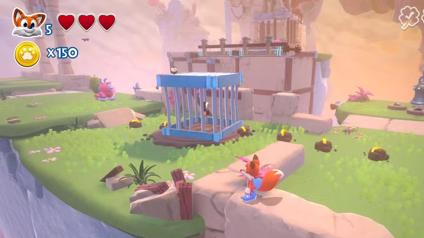 All Sky Castle's Letters & Hidden Page in New Super Lucky's Tale