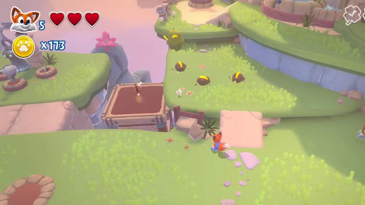 All Sky Castle's Letters & Hidden Page in New Super Lucky's Tale