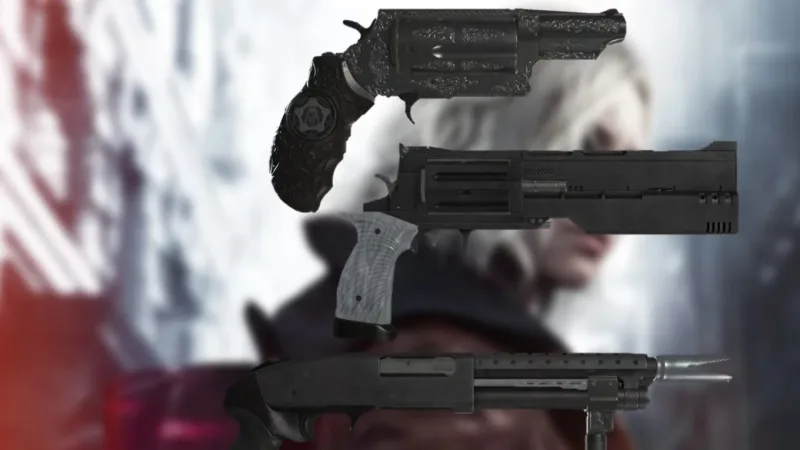 Todas as armas e melhorias em Resident Evil Requiem