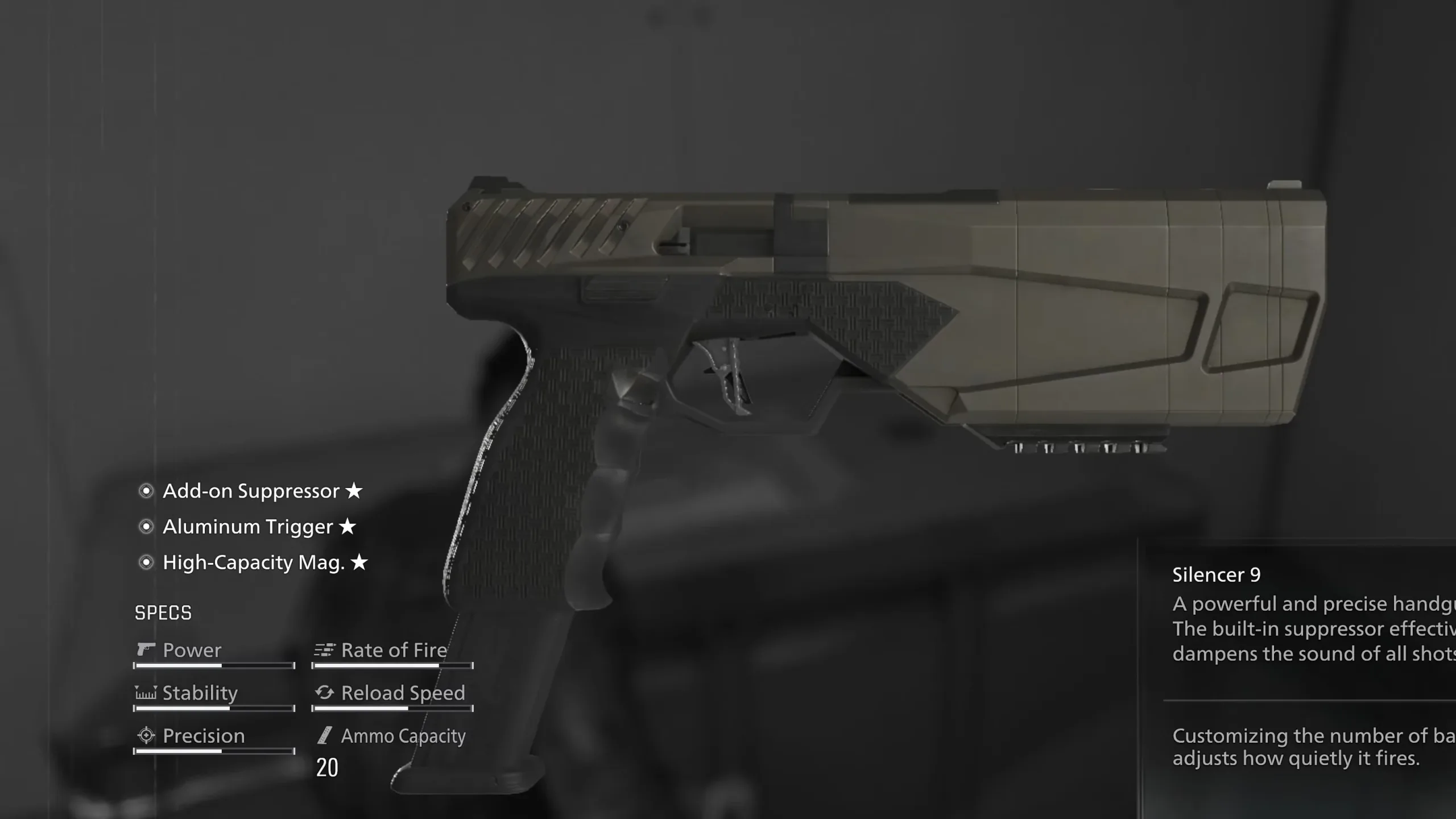 All Weapon Stats & Upgrades in Resident Evil Requiem
