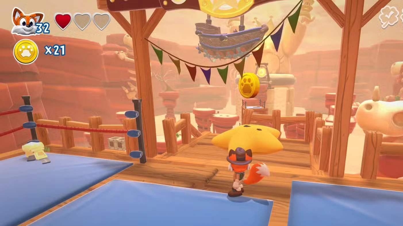 All Wrestful Retreat's Letters & Hidden Page in New Super Lucky's Tale