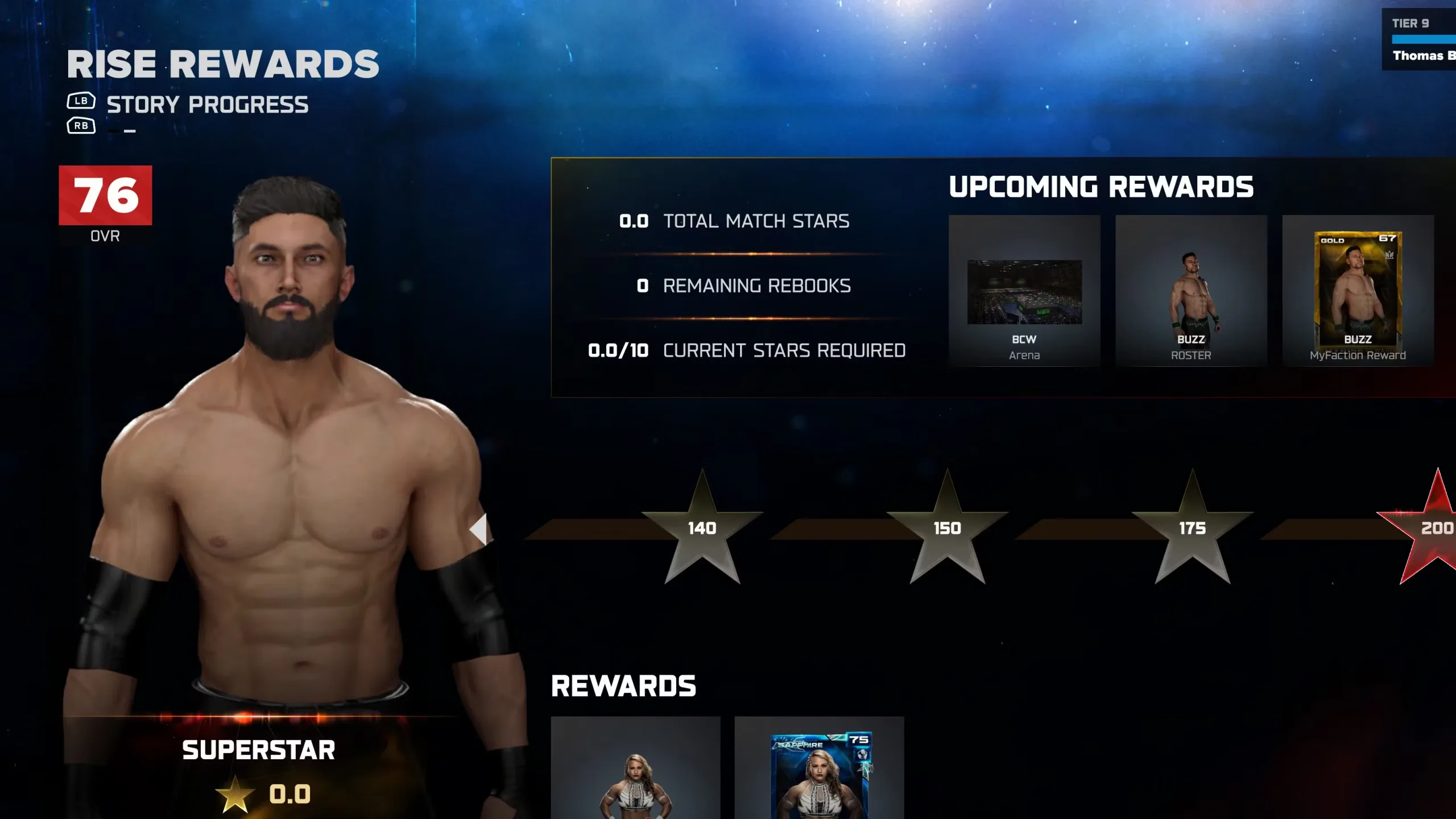 All WWE 2K26 MyRISE Unlockables and Rewards