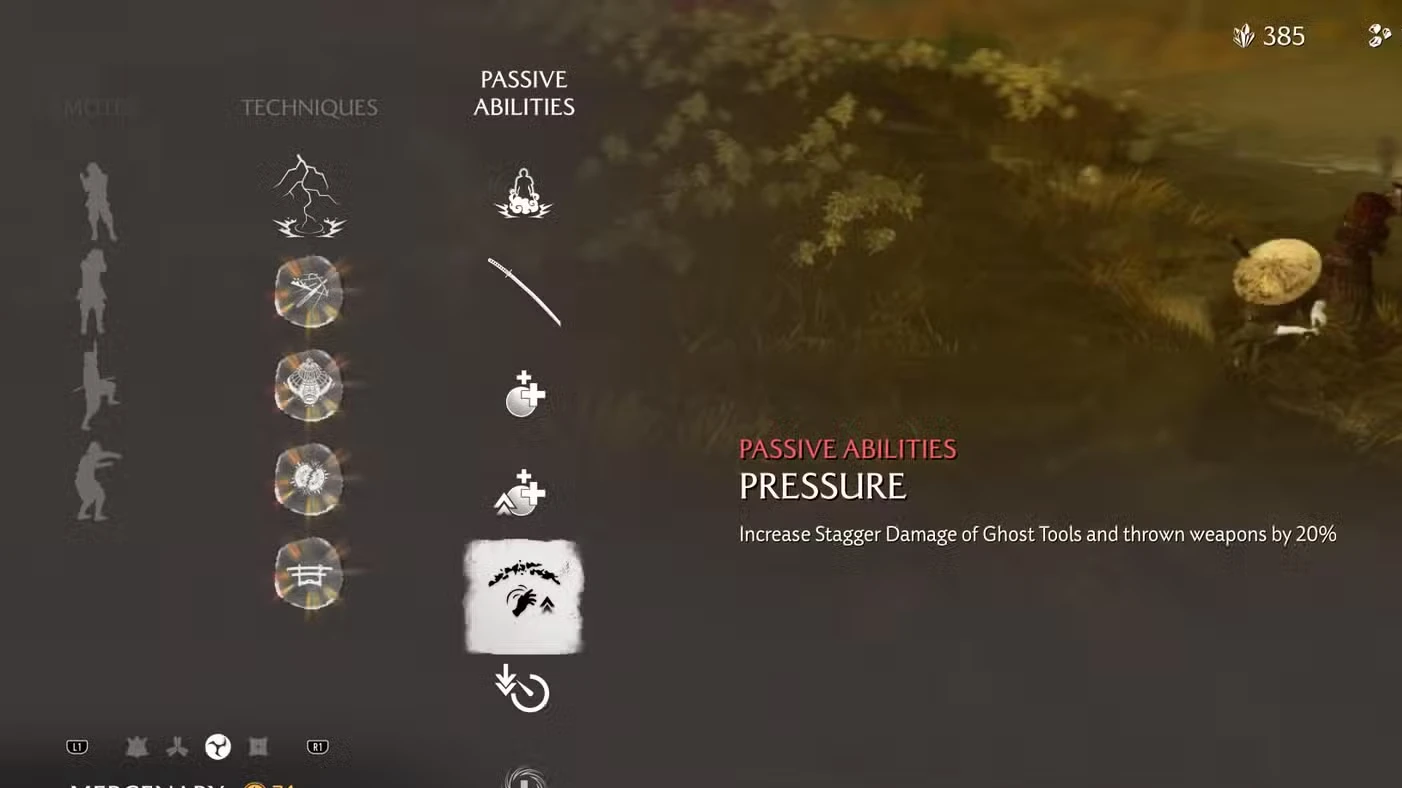 Best Build for Mercenary in Ghost of Yotei Legends
