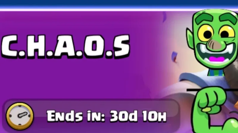 Modificadores mais impactantes do modo Caos em Clash Royale