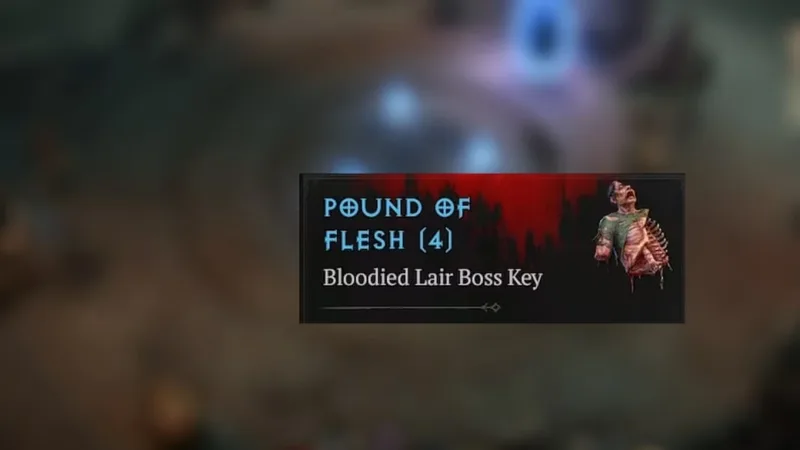 Pounds of Flesh em Diablo 4 — onde conseguir e como usar