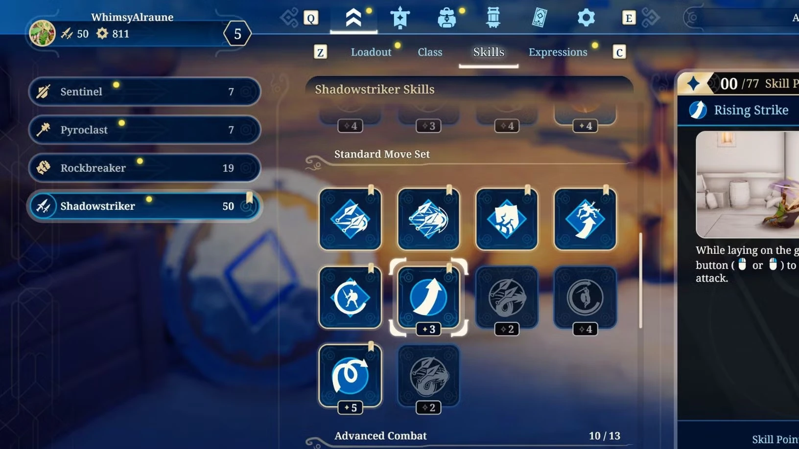 Best Shadowstriker Skills and Gear in Towerborne
