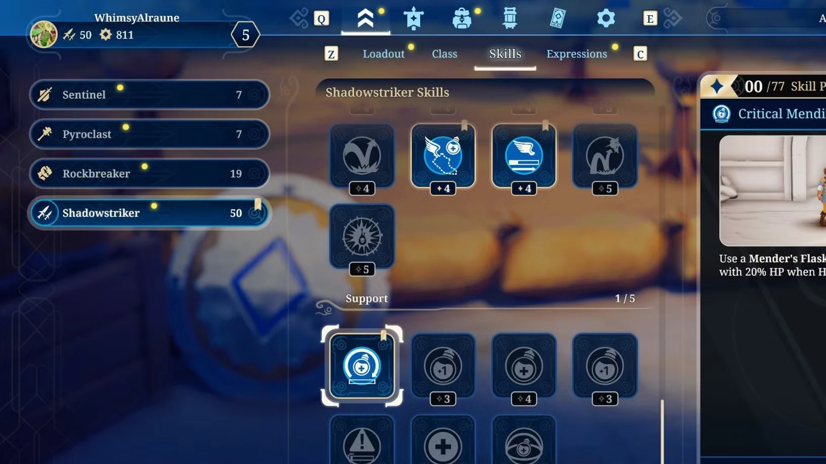 Best Shadowstriker Skills and Gear in Towerborne
