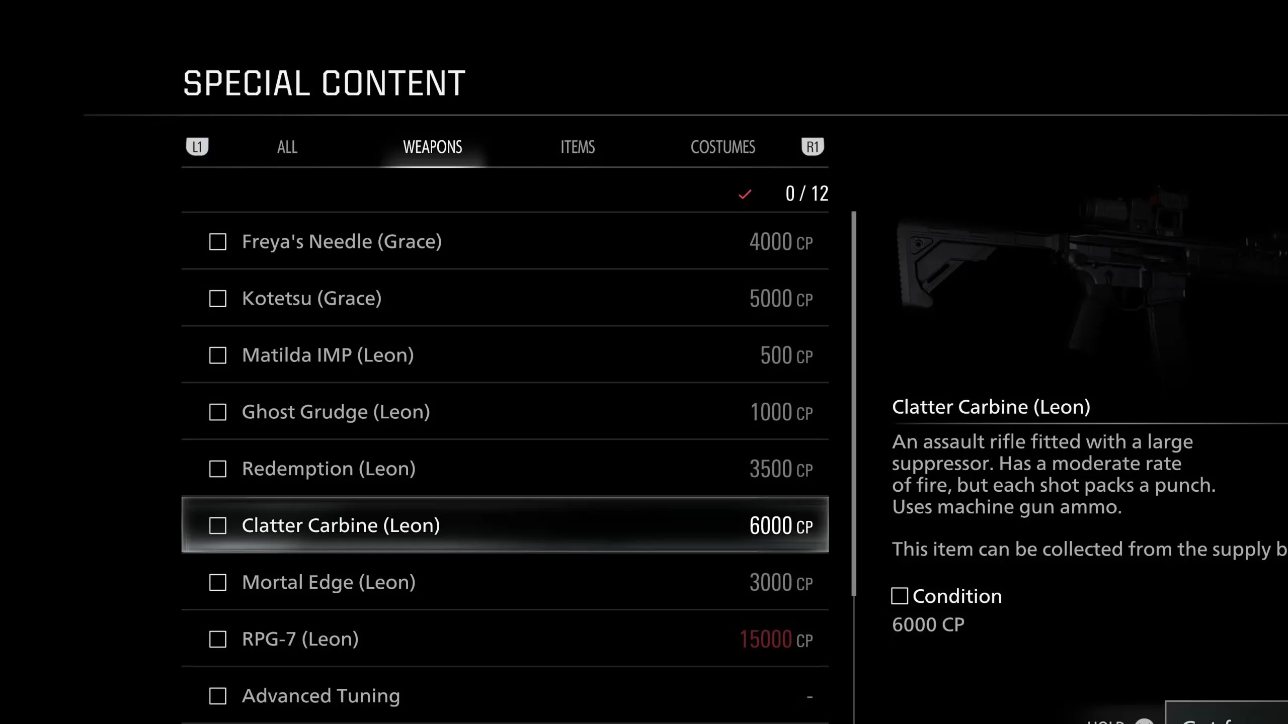 Best Special Content to Unlock First in RE9