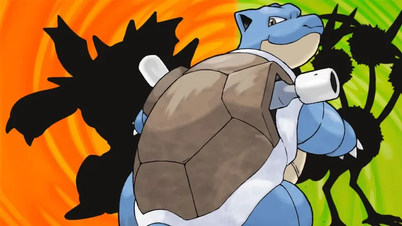 Melhor equipe para Blastoise em Pokémon FireRed e LeafGreen