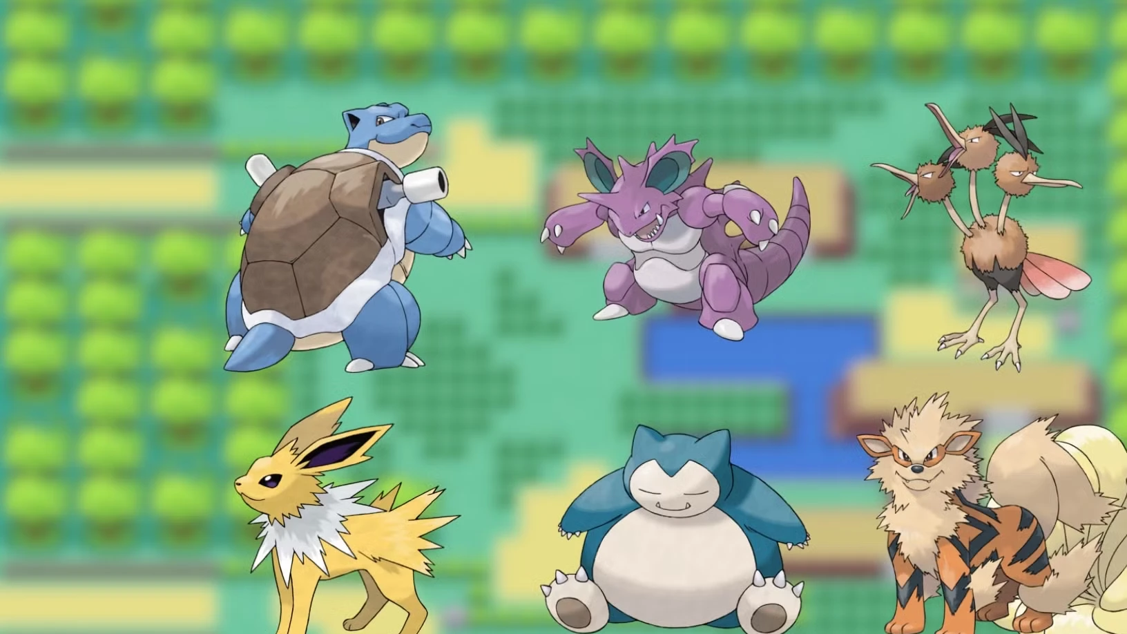 Best Team for Blastoise in Pokemon FireRed and LeafGreen