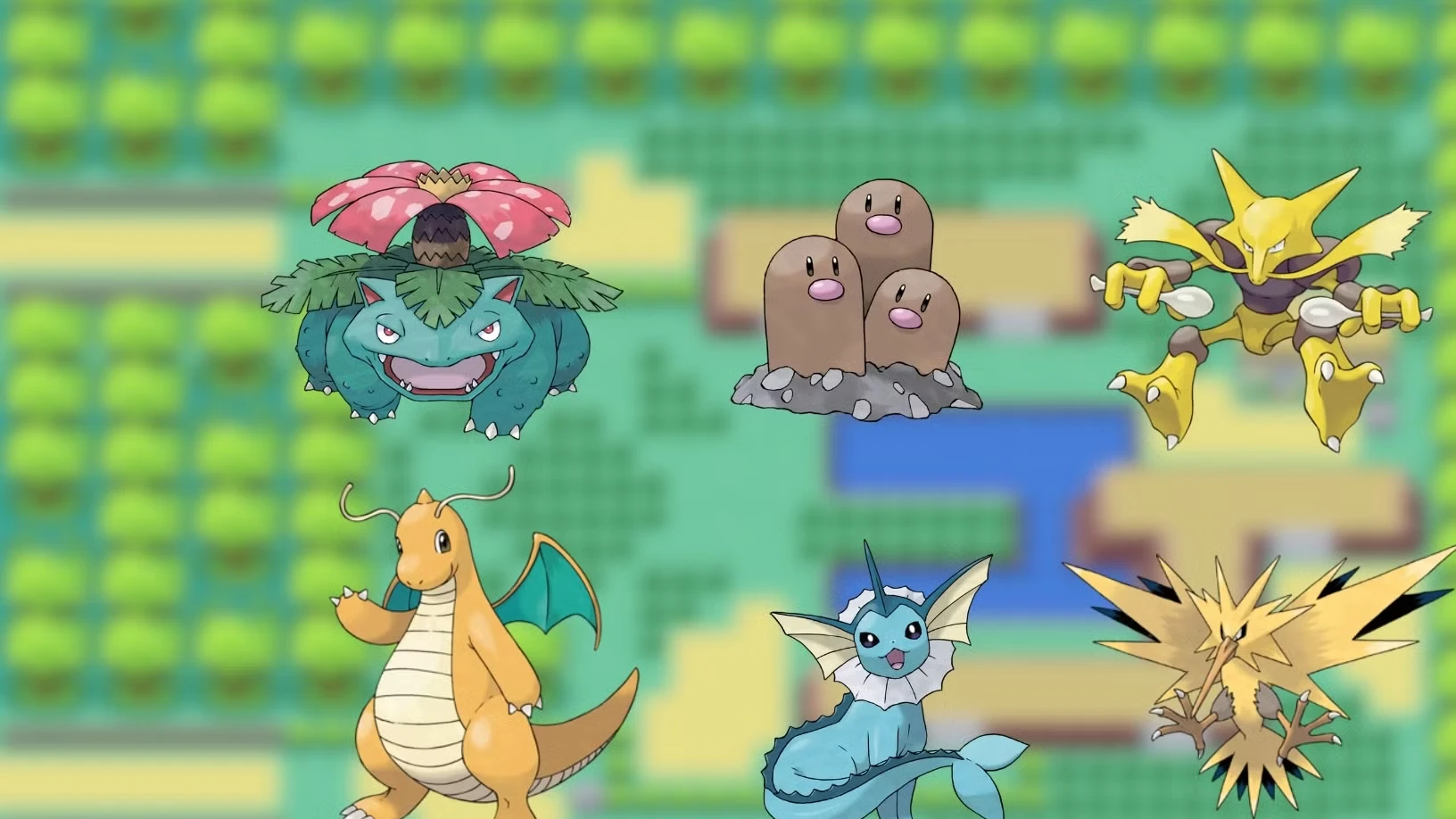 Best Team for Venusaur in Pokemon FireRed and LeafGreen