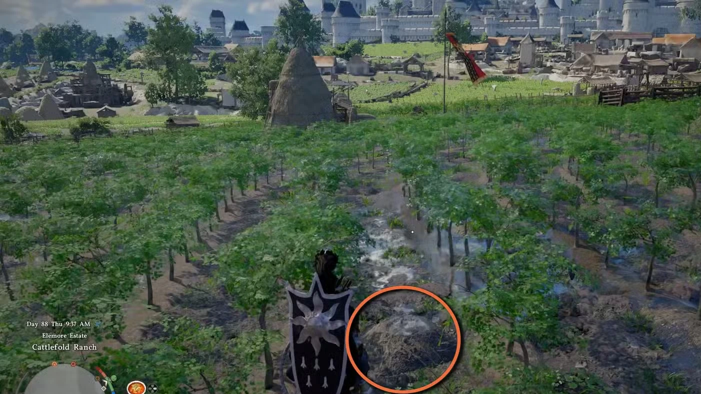 Black Sun Shield Location In Crimson Desert (Buried Treasure Quest)