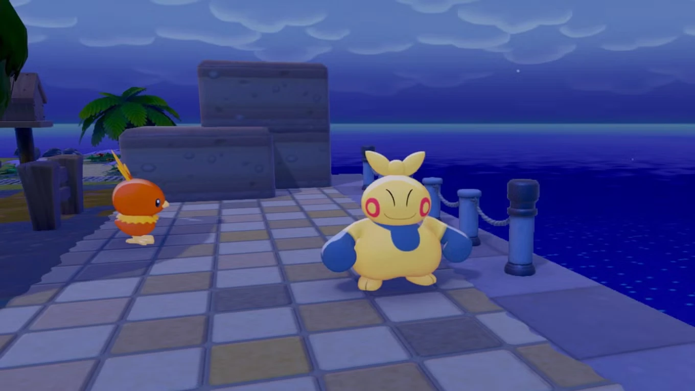 Bleak Beach Bulldoze Pokemon in Pokopia