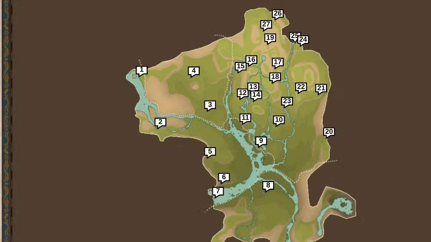 Canalta Timberland Poogie Locations in Monster Hunter Stories 3